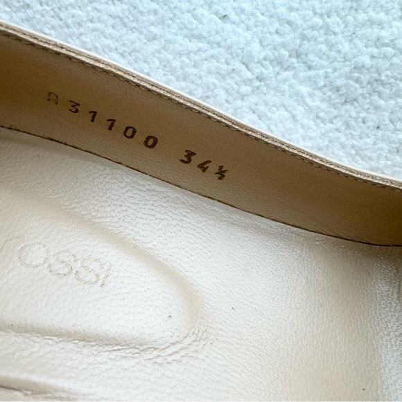 Sergio Rossi Mid-Heel Patent Calfskin Pump Blush 34.5 - Picture 12 of 15